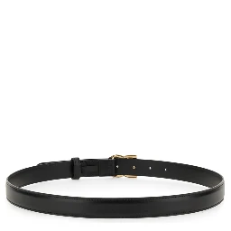 BELT WITH LOGO BUCKLE