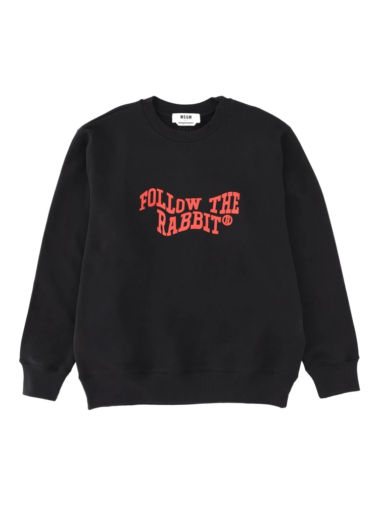 سويت شيرت "اتبع الأرنب"