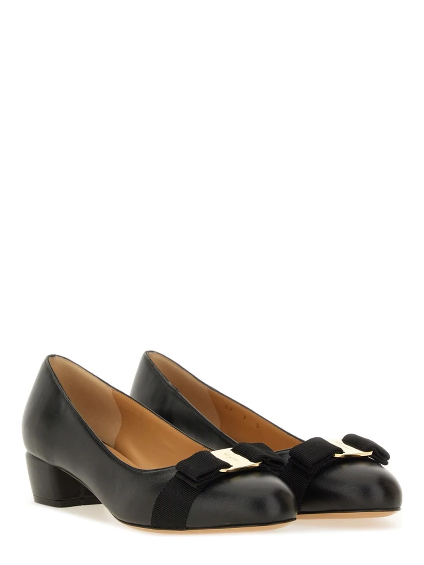 LEATHER "VARA" SHOE