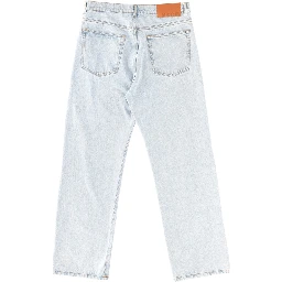 JEANS WITH EMBROIDERED LOGO