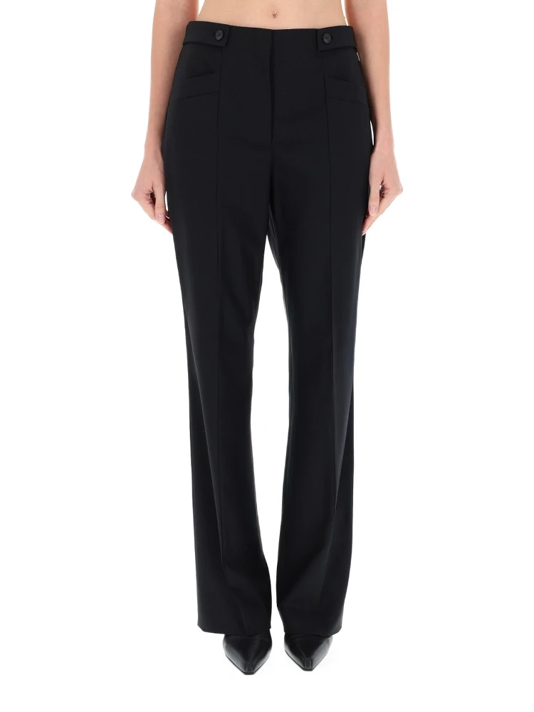 STRIPED BOOTCUT PANTS