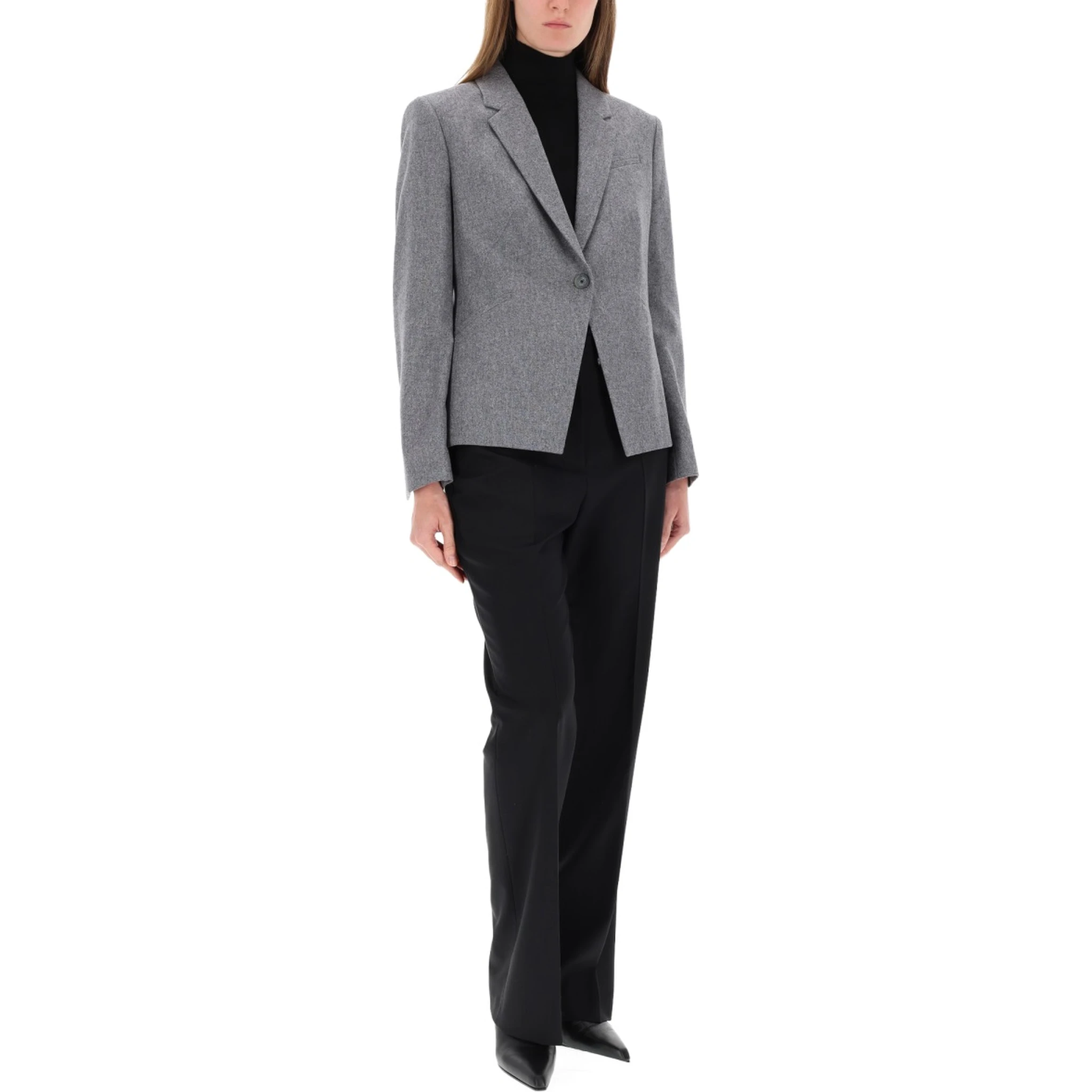 STRIPED BOOTCUT PANTS