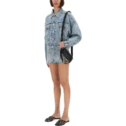 DENIM CLIP-ON TRUCKER JACKET