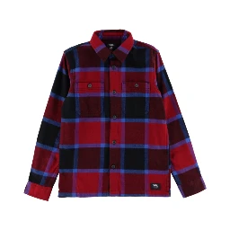 FLANNEL SHIRT WITH LOGO