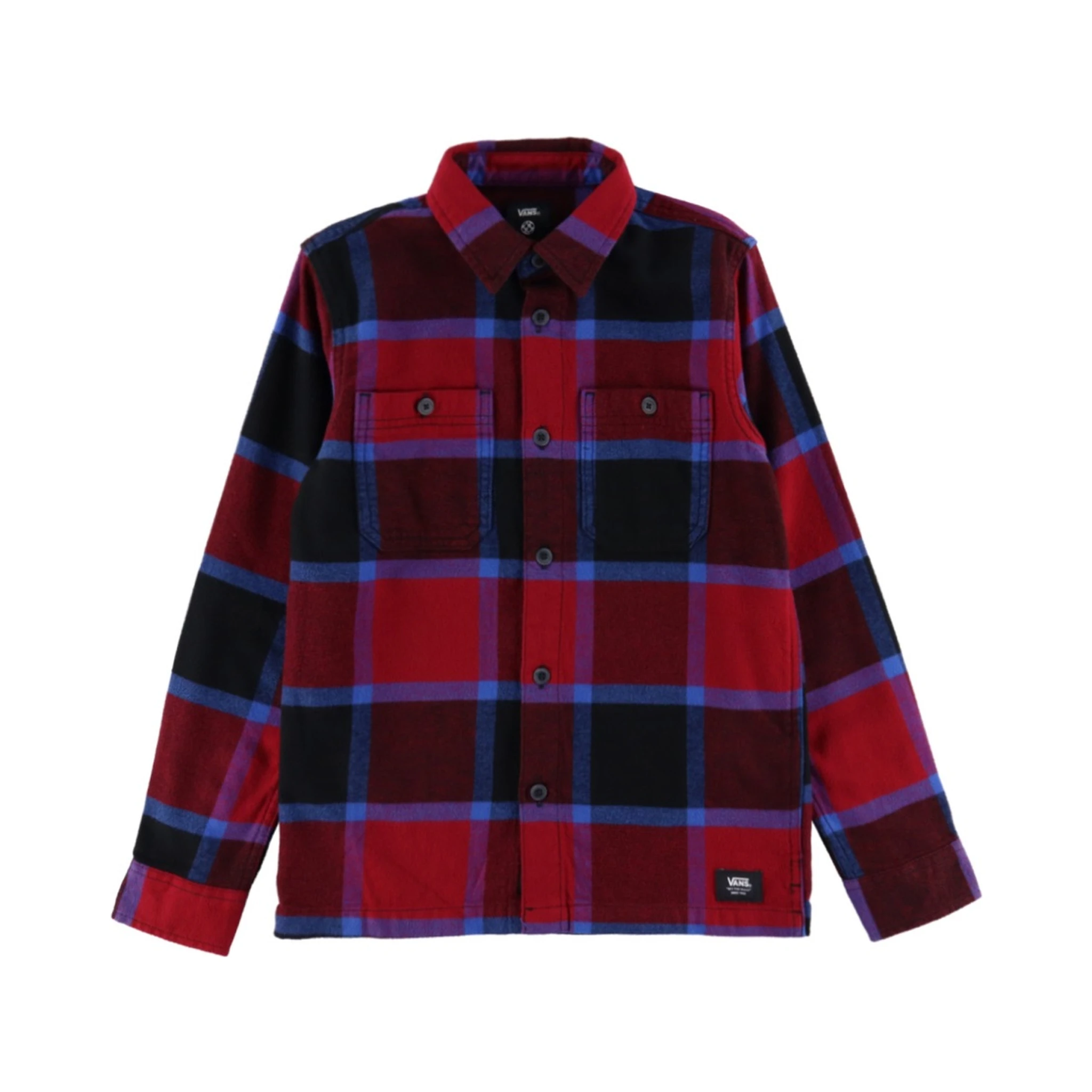 FLANNEL SHIRT WITH LOGO
