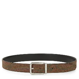 BELT WITH "PAISLEY" PATTERN