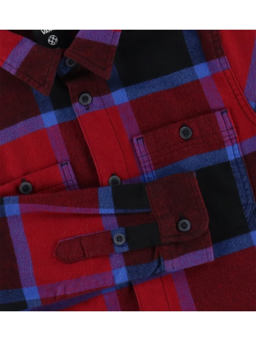 FLANNEL SHIRT WITH LOGO