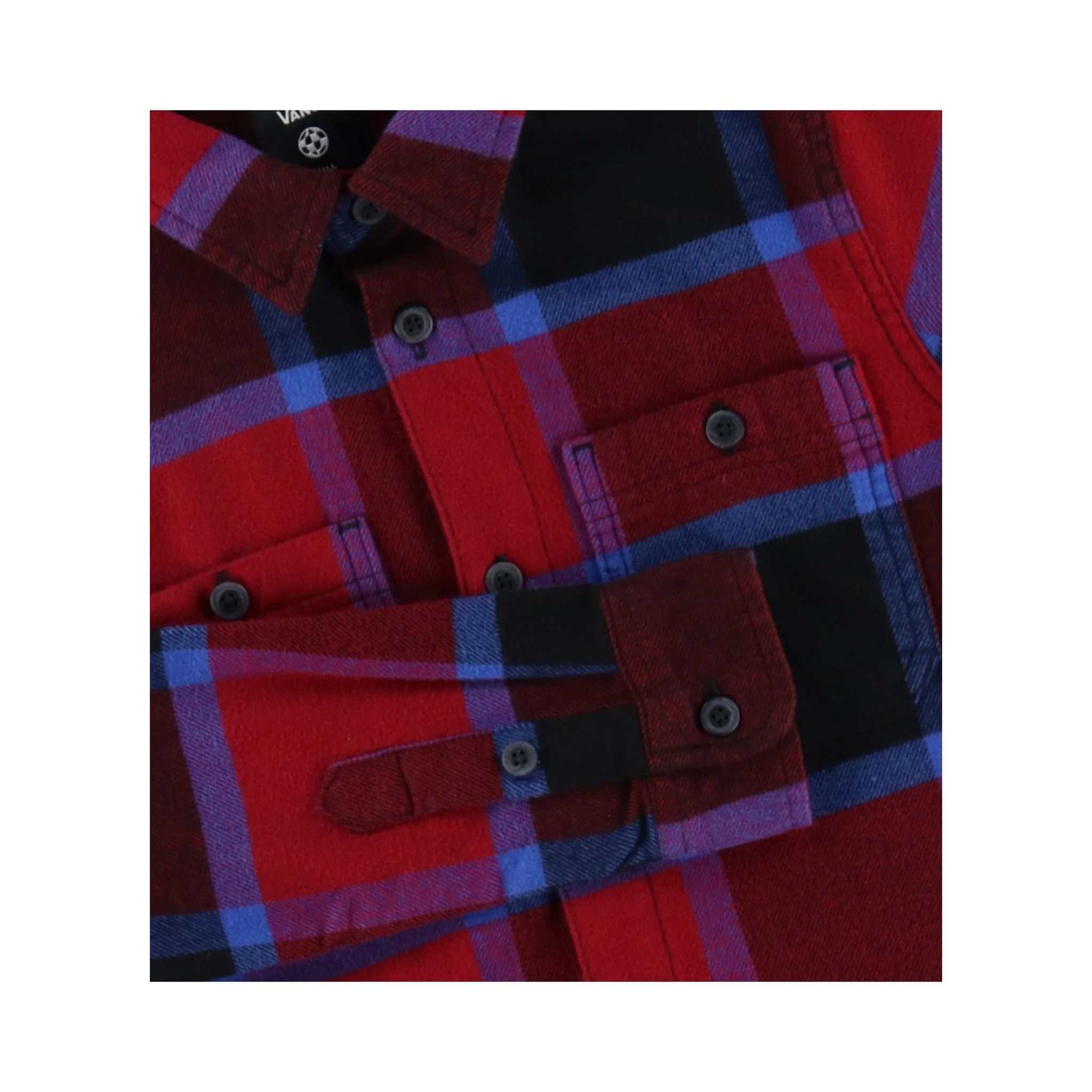 FLANNEL SHIRT WITH LOGO