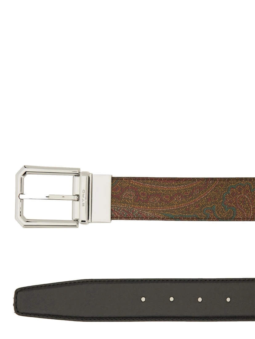 BELT WITH "PAISLEY" PATTERN