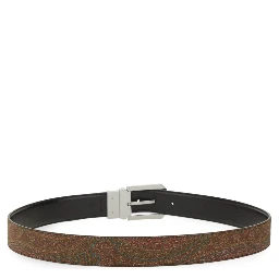 BELT WITH "PAISLEY" PATTERN