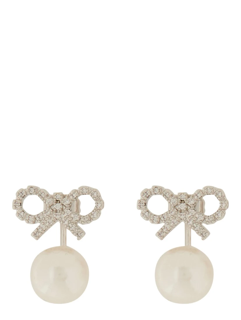 EARRINGS WITH BOW