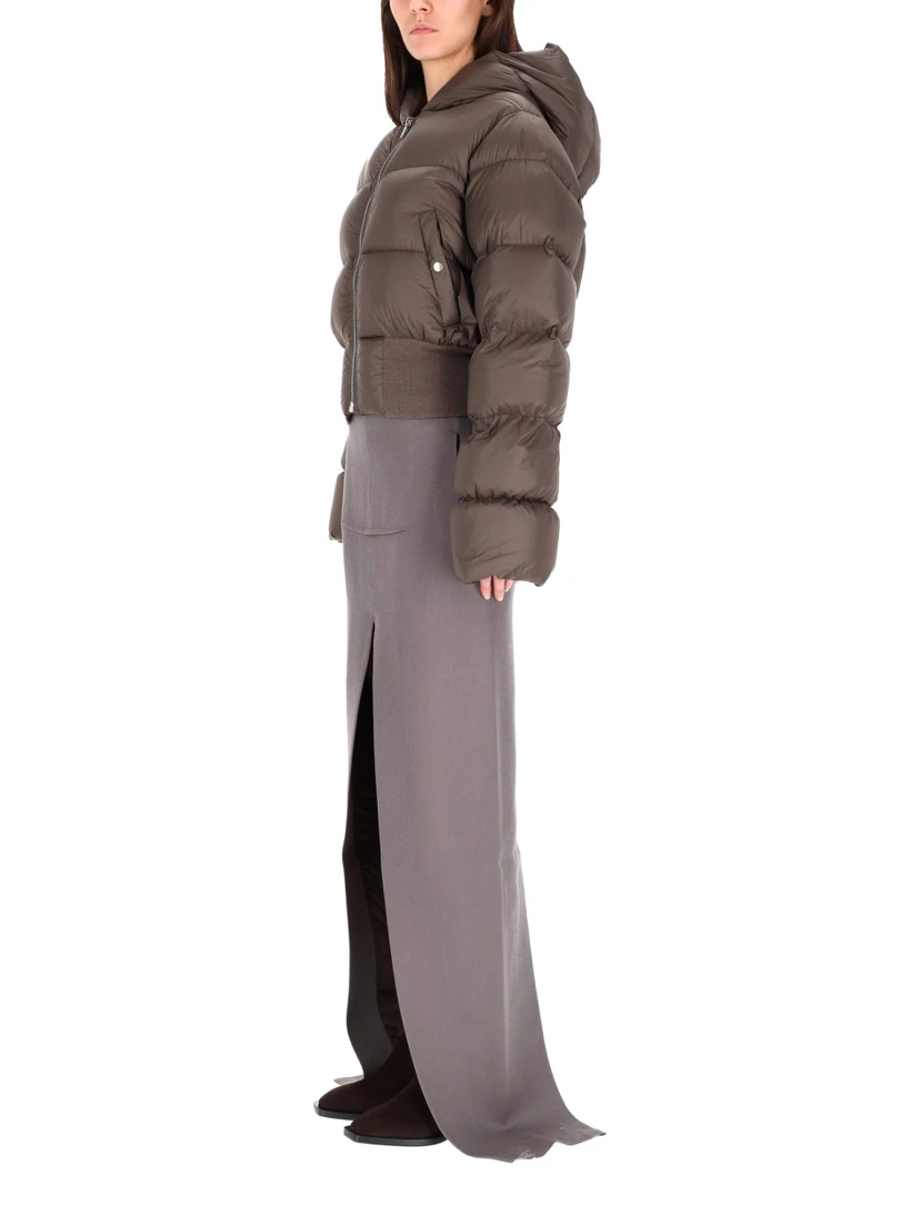 LONG SKIRT WITH CENTER SLITS