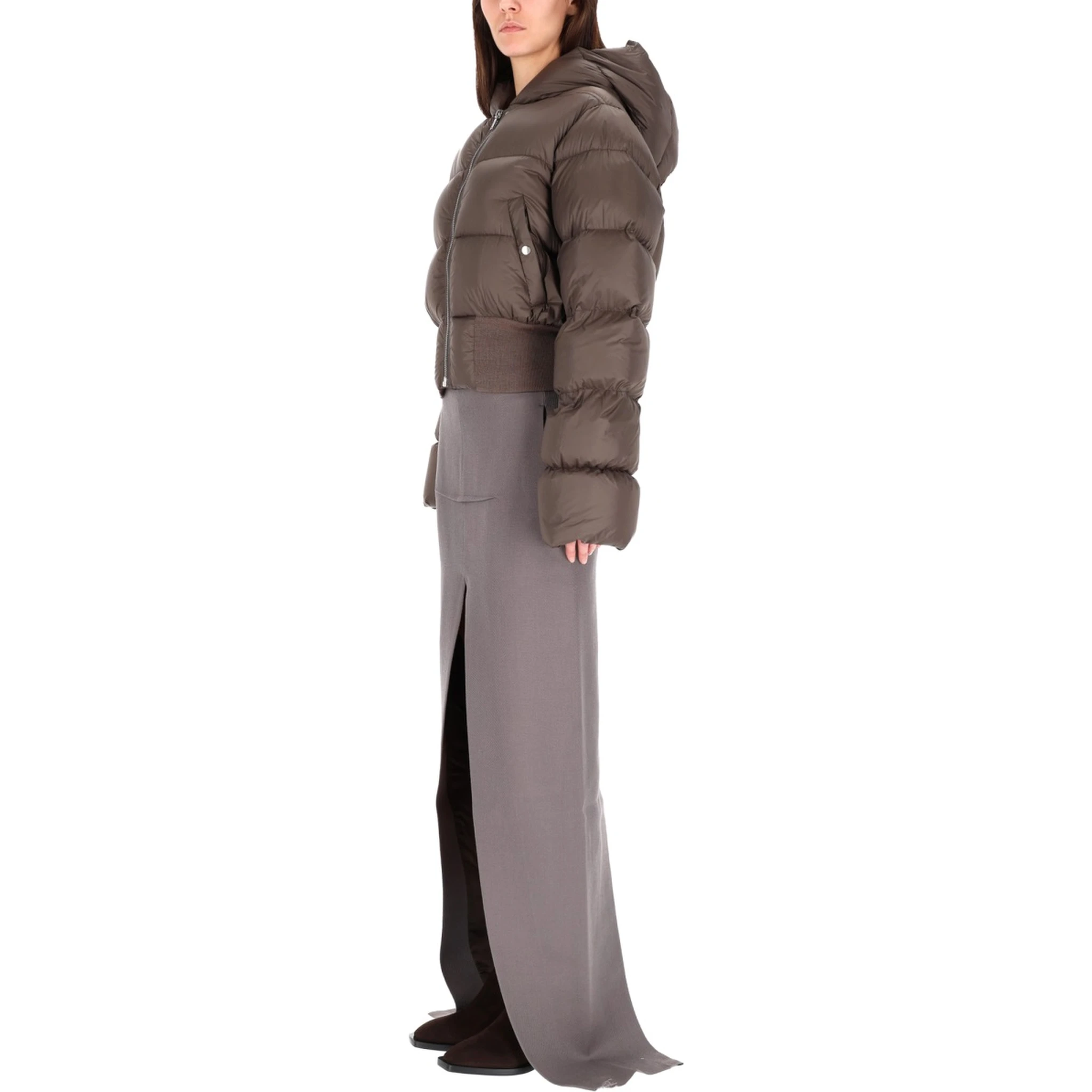 LONG SKIRT WITH CENTER SLITS