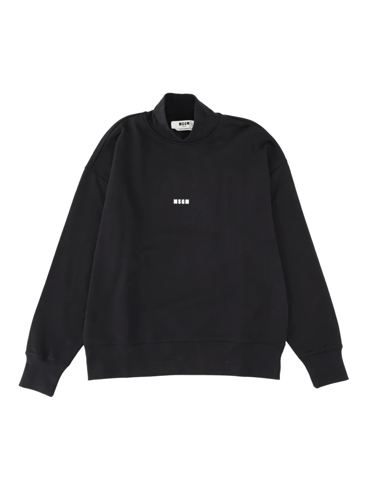SWEATSHIRT WITH MICRO LOGO