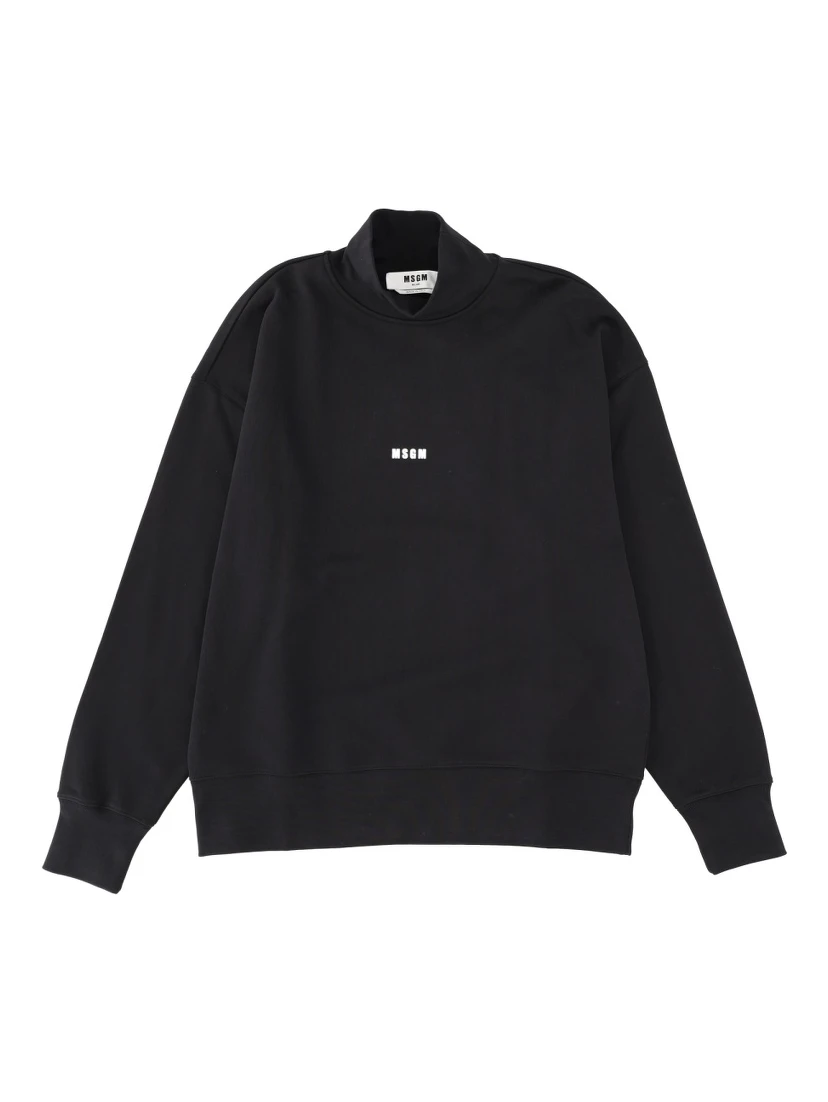 SWEATSHIRT WITH MICRO LOGO