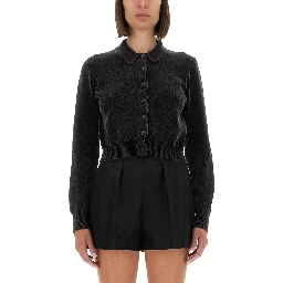 CARDIGAN WITH COLLAR
