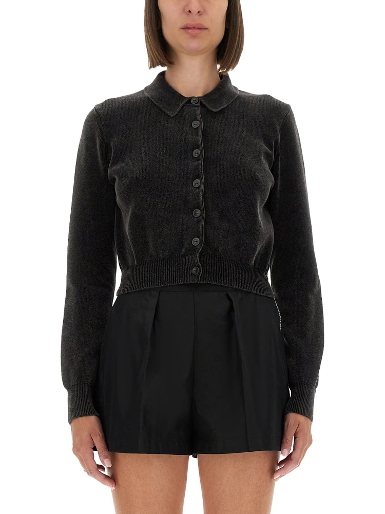 CARDIGAN WITH COLLAR