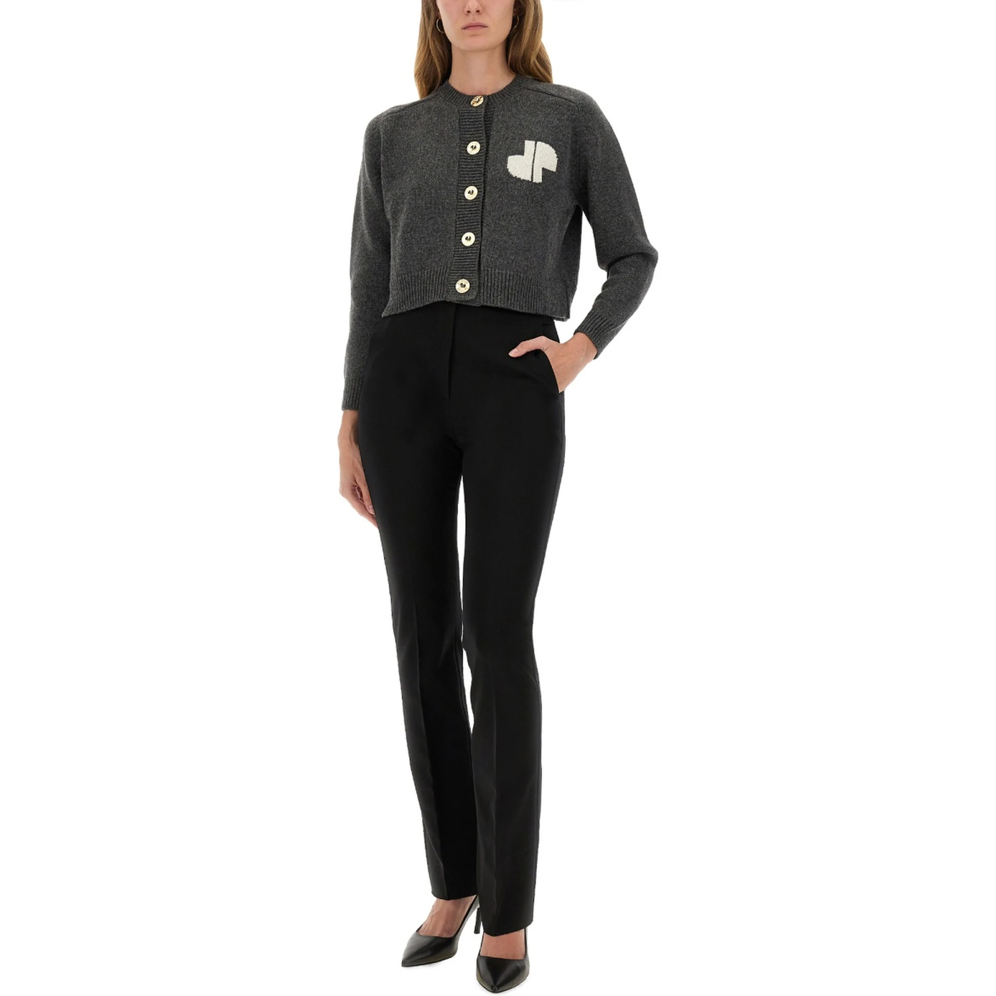 CARDIGAN WITH LOGO