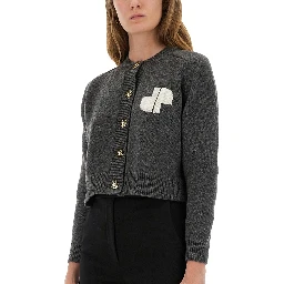 CARDIGAN WITH LOGO