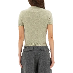 WOOL CREW NECK T-SHIRT