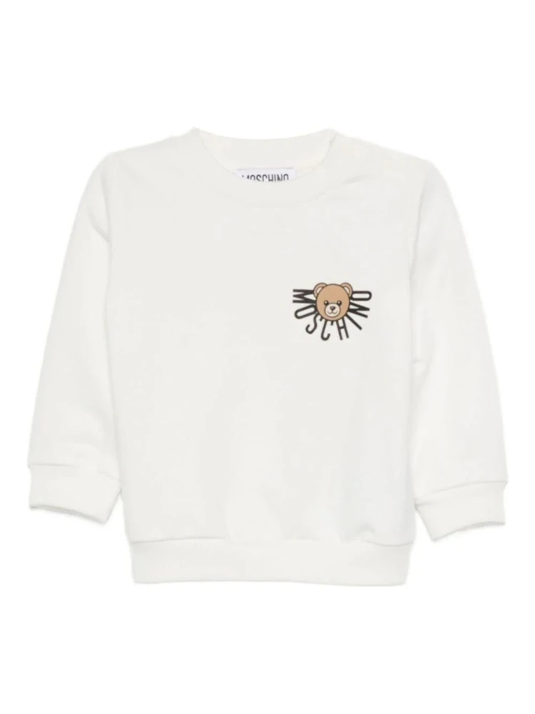 HOODLESS SWEATSHIRT WITH LOGO
