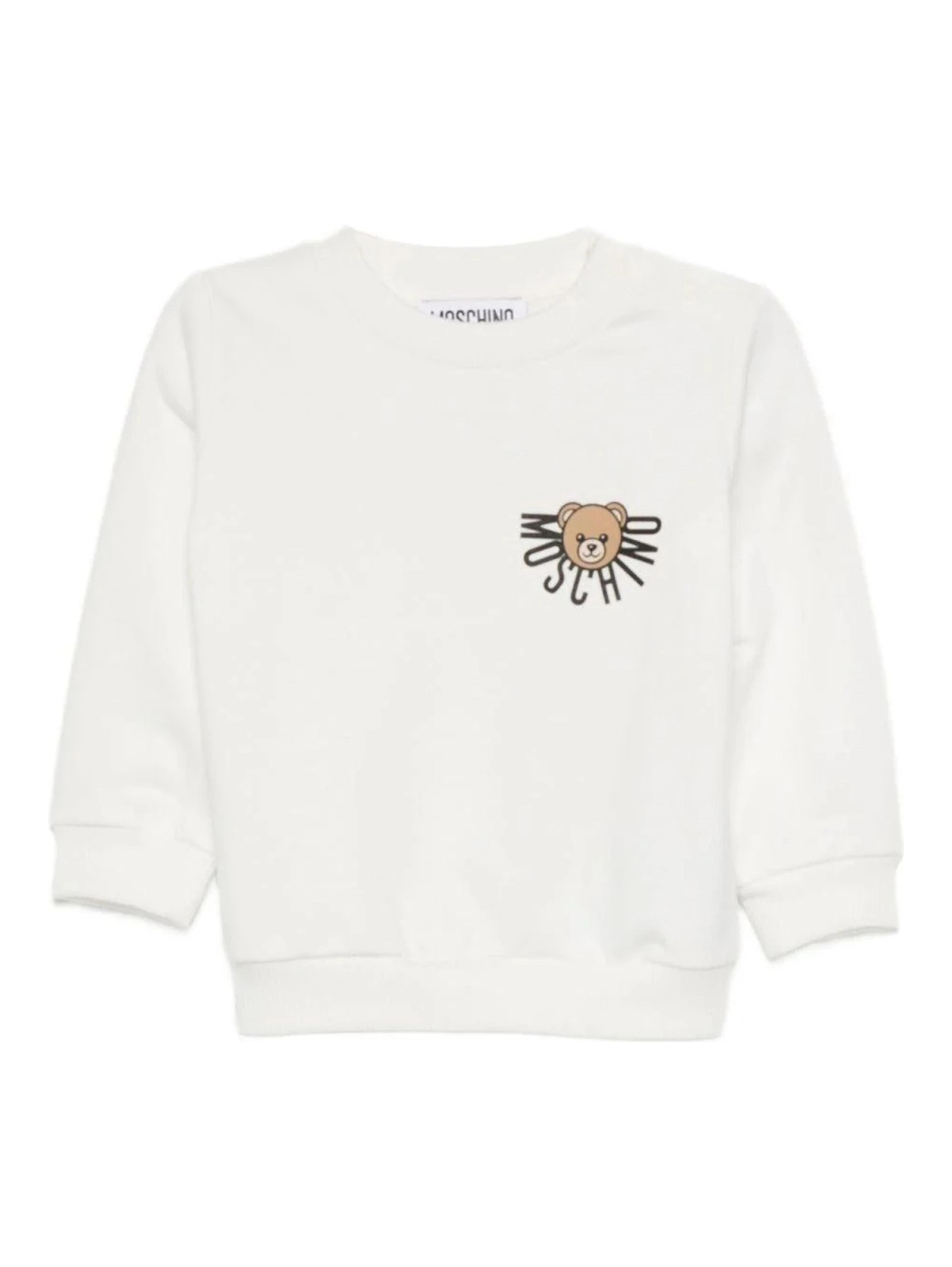 HOODLESS SWEATSHIRT WITH LOGO