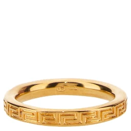 ANELLO CON CHIAVE GRECA INCISA