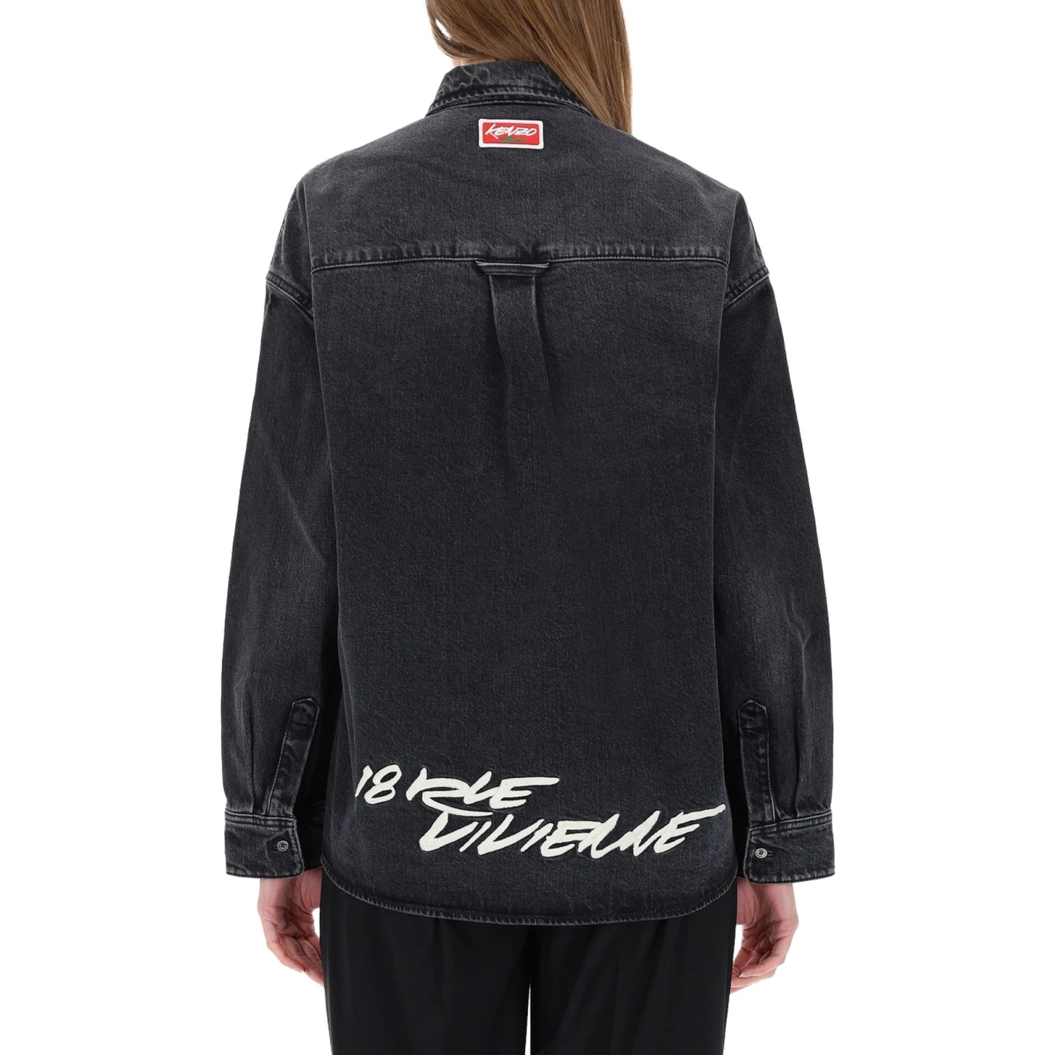 قميص "ملابس العمل" بتطريز KENZO X FUTURA 2000