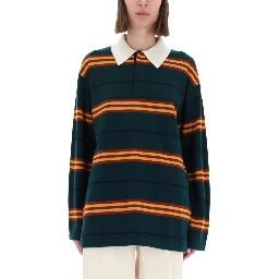 "STRIPED RUGBY" POLO SHIRT