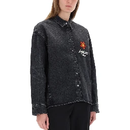 قميص "ملابس العمل" بتطريز KENZO X FUTURA 2000