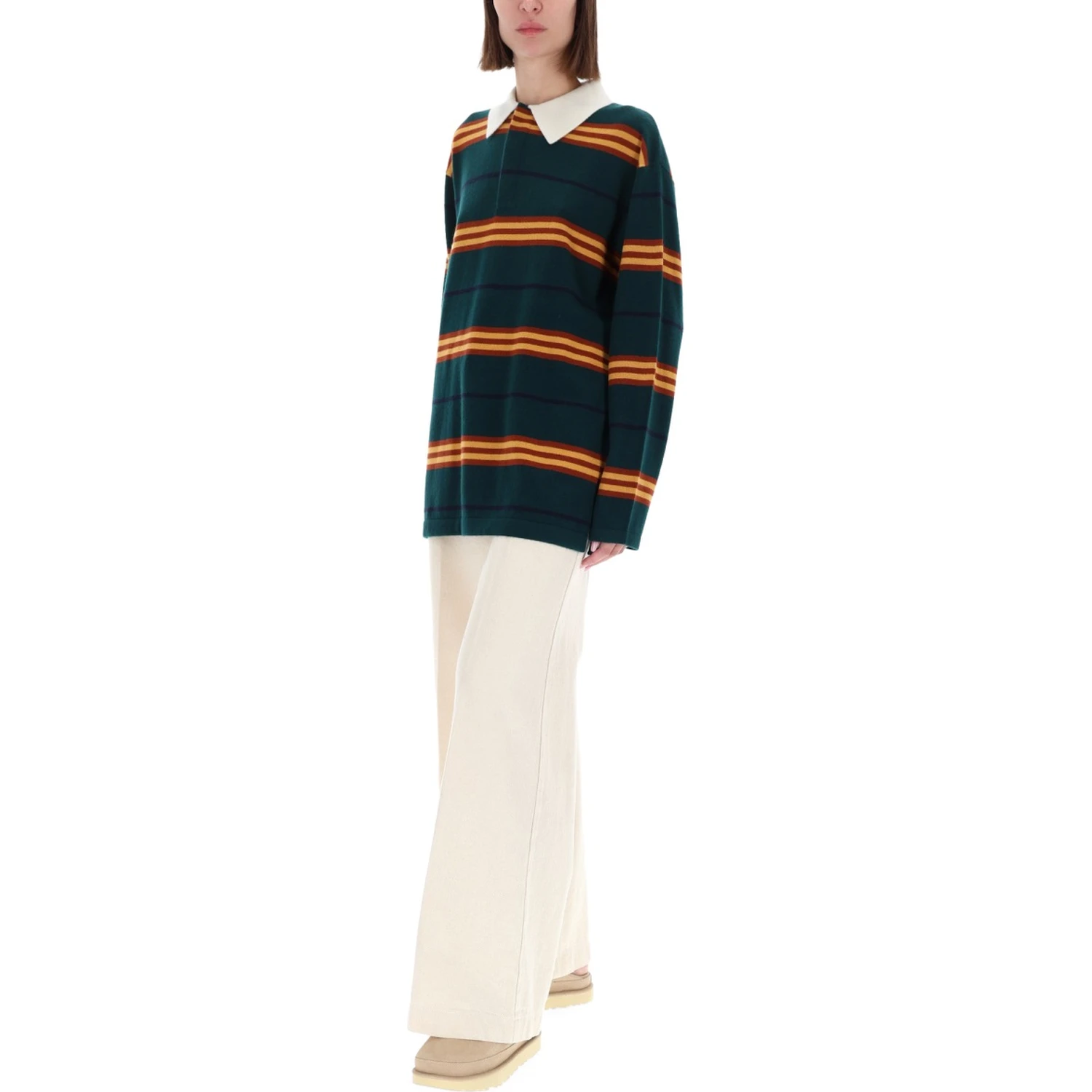 "STRIPED RUGBY" POLO SHIRT