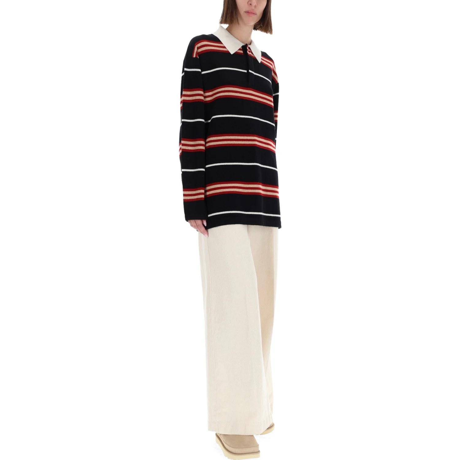 "STRIPED RUGBY" POLO SHIRT