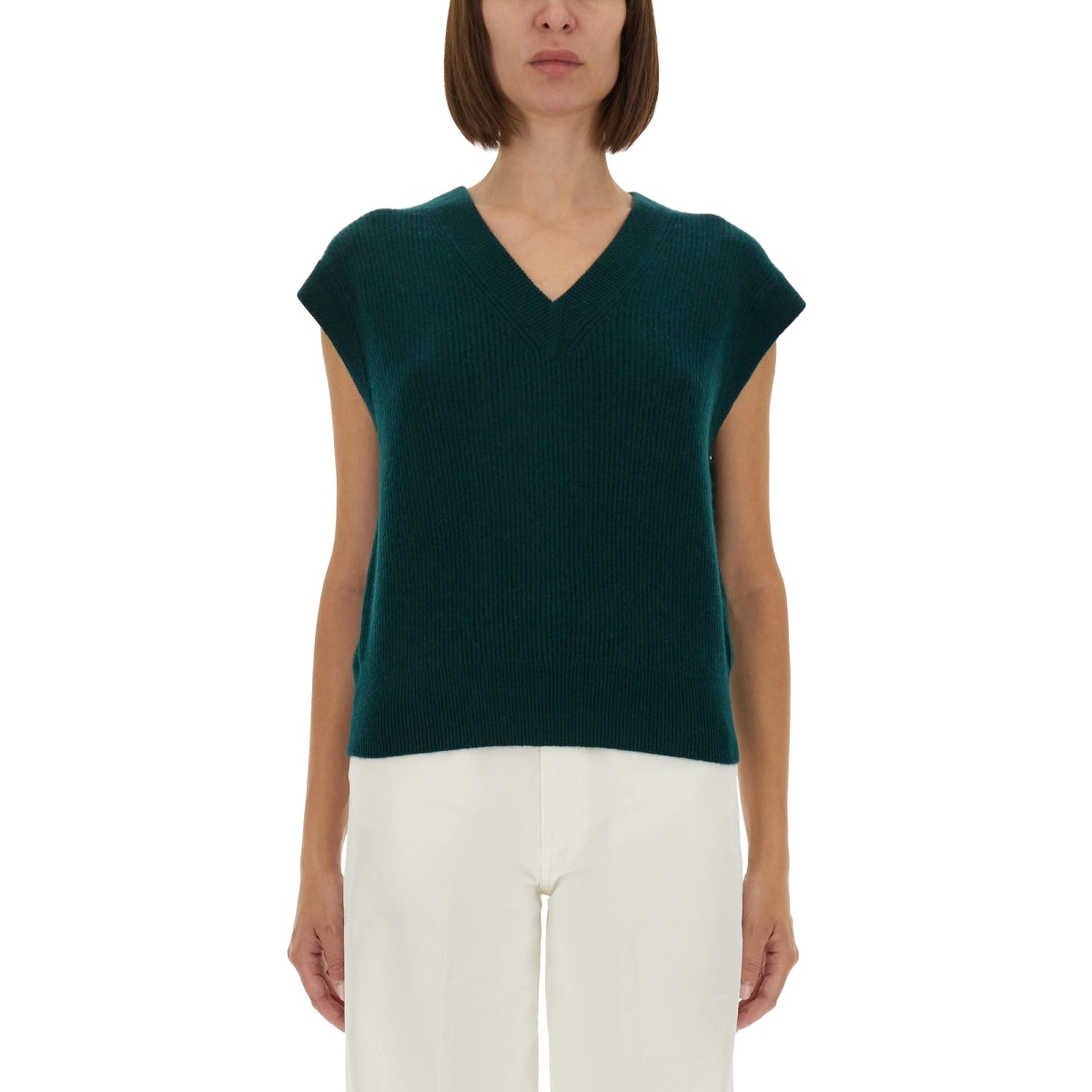 RIBBED KNIT VEST