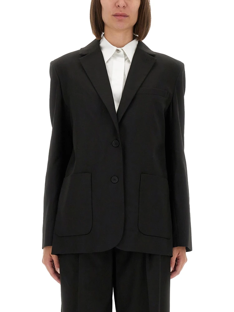 "PLUTO" BLAZER WITH BOW