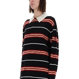 قميص بولو "مخطط للرجبي"