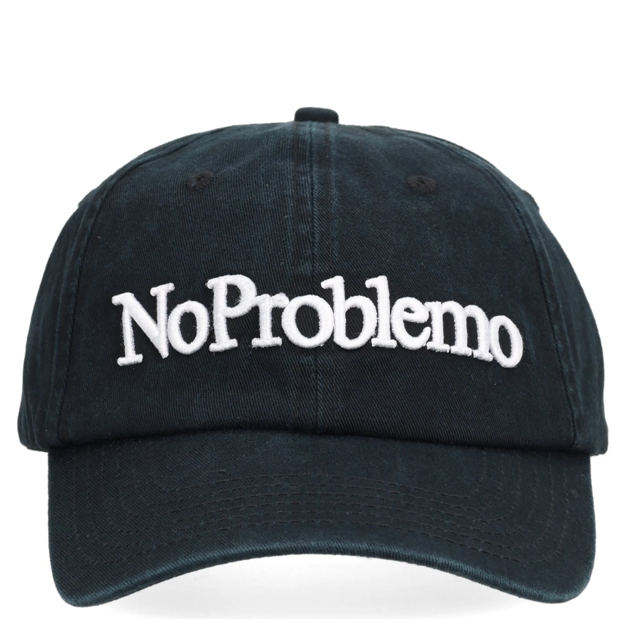قبعة بيسبول مكتوب عليها "لا مشكلة"