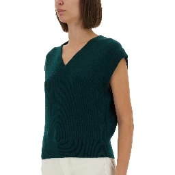 RIBBED KNIT VEST