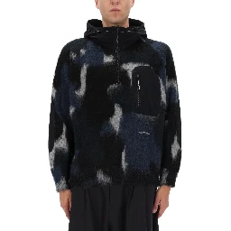 ZIPPER HOODED SWEATER