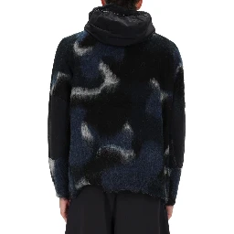 ZIPPER HOODED SWEATER