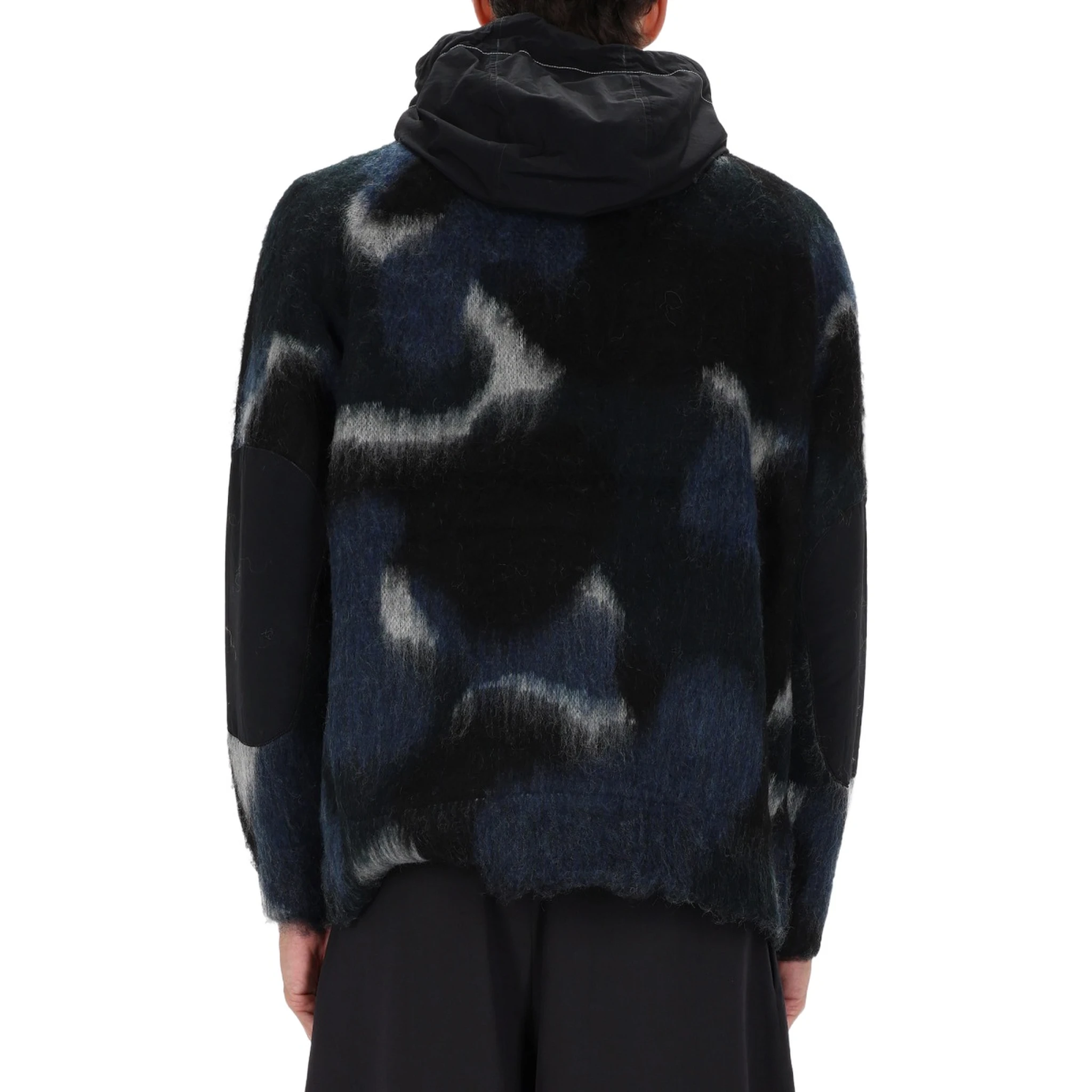 ZIPPER HOODED SWEATER