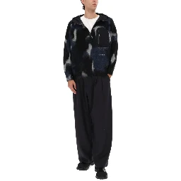 ZIPPER HOODED SWEATER