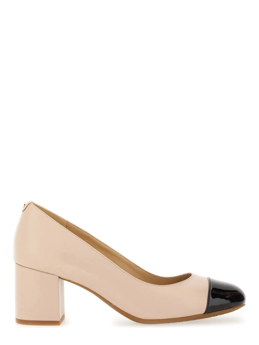 "PEARL FLEX" LEATHER PUMPS