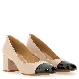 "PEARL FLEX" LEATHER PUMPS