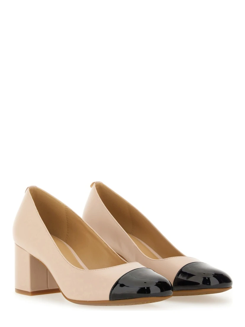 "PEARL FLEX" LEATHER PUMPS