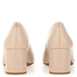 "PEARL FLEX" LEATHER PUMPS