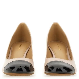 "PEARL FLEX" LEATHER PUMPS