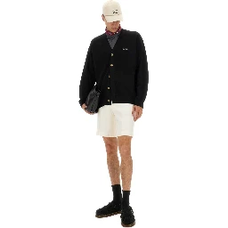 CARDIGAN WITH LOGO EMBROIDERY