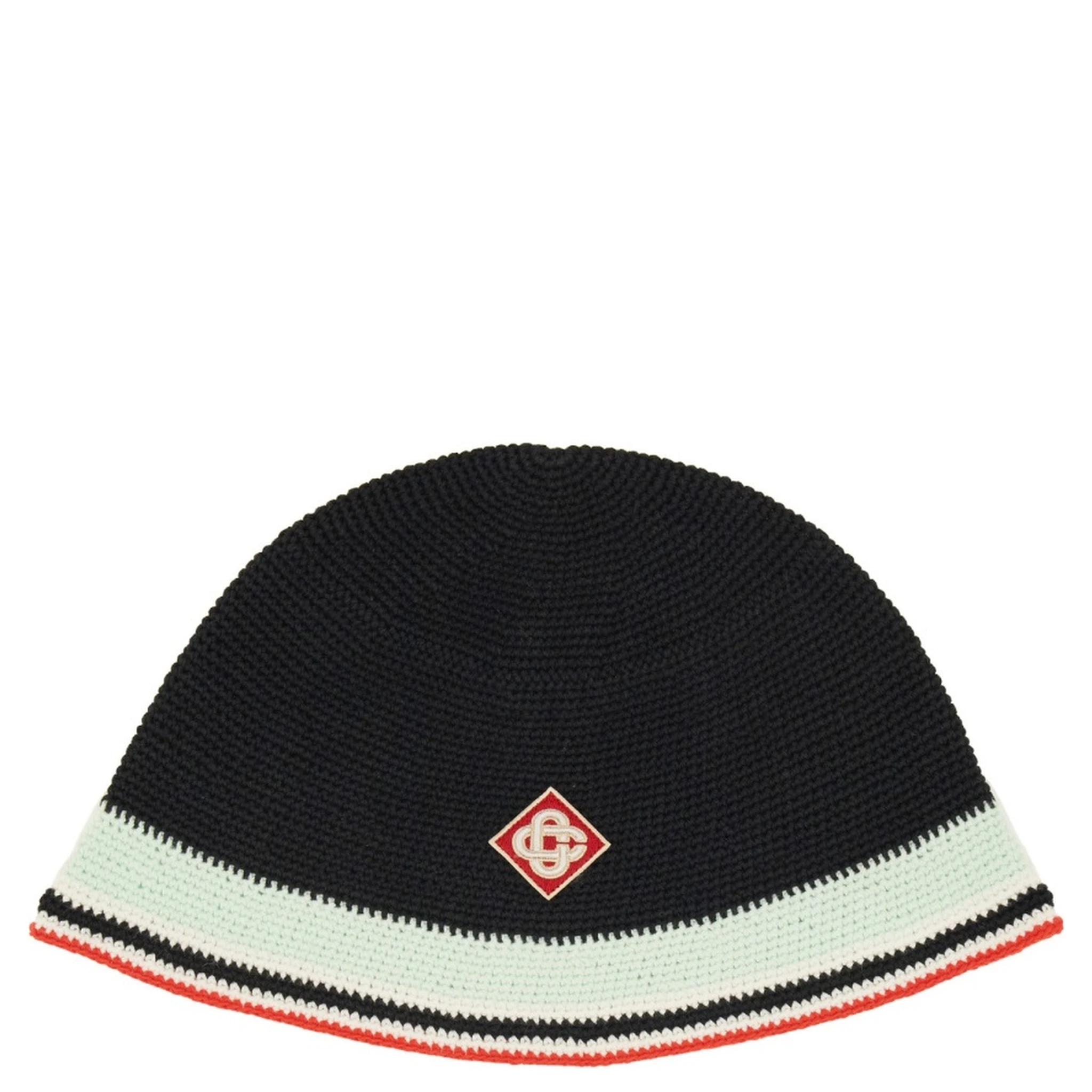 CROCHET HAT WITH LOGO