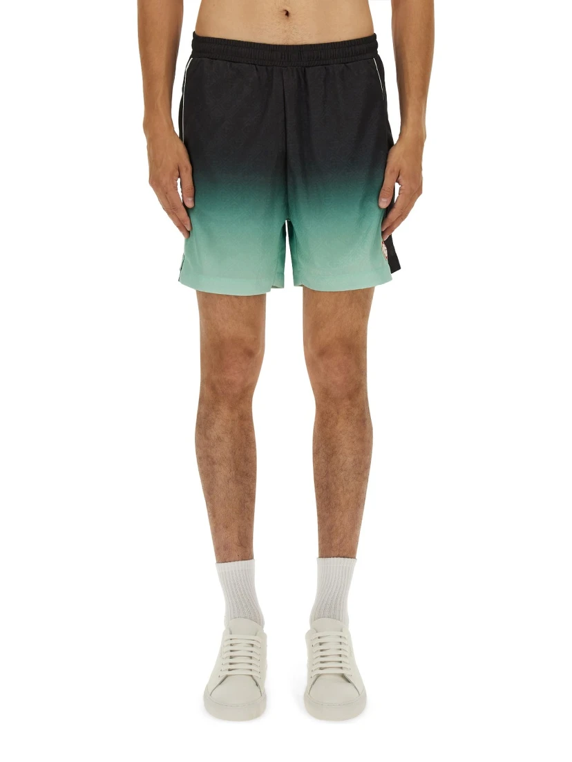 JACQUARD FOOTBALL SHORTS