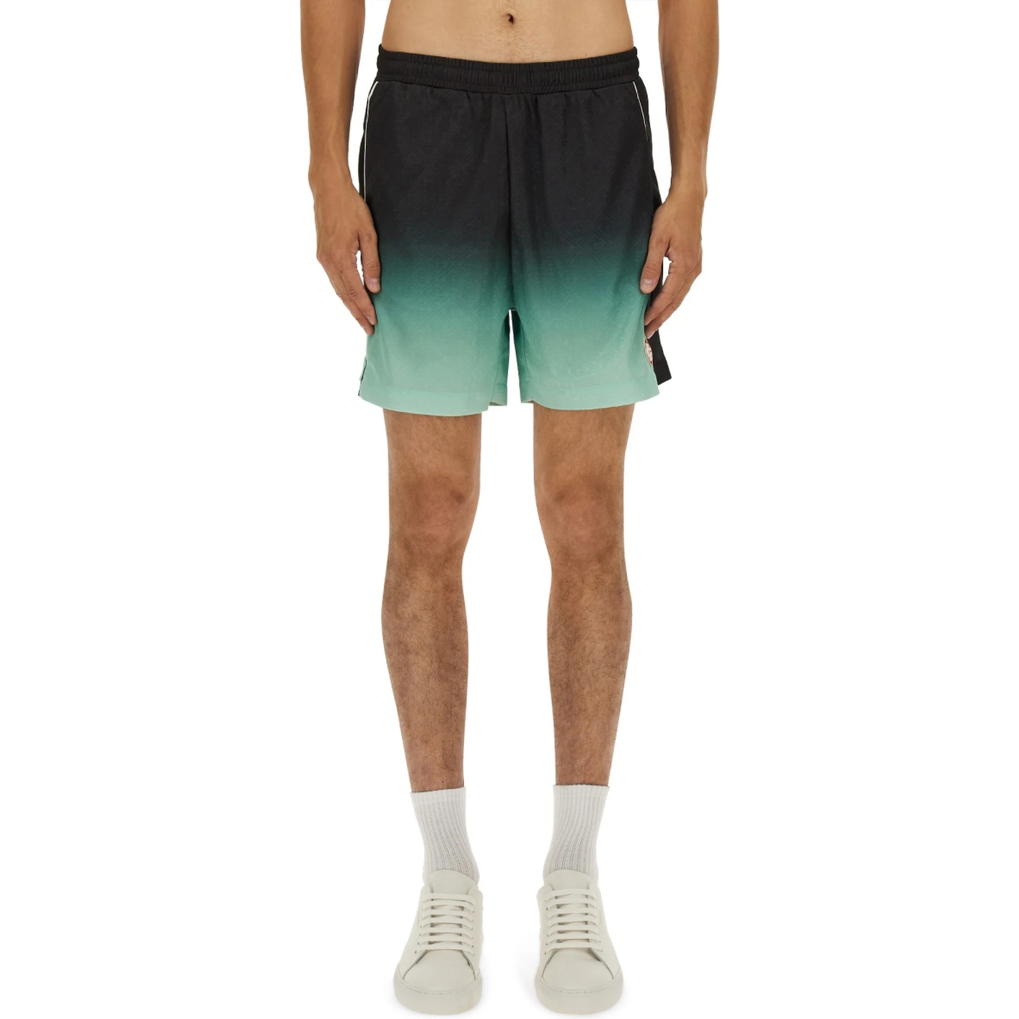 JACQUARD FOOTBALL SHORTS